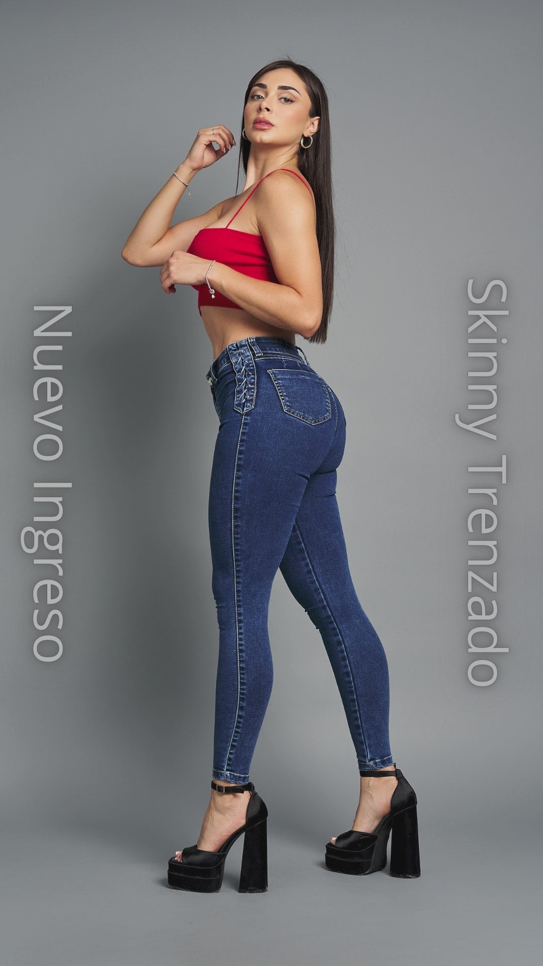 Jeans Blue trenzado
